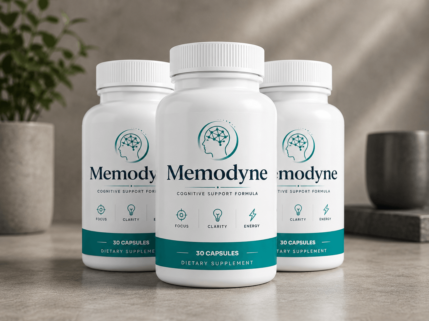 Memodyne memory support supplement bottle