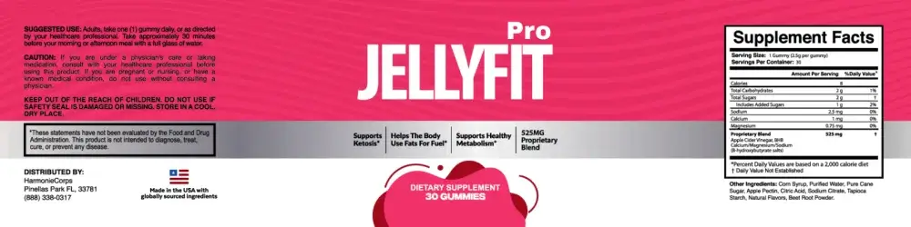 JellyFit Pro trust banner