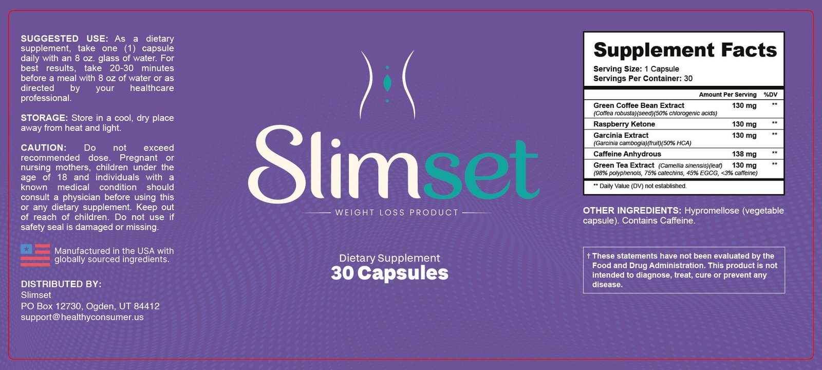 SlimSet trust banner