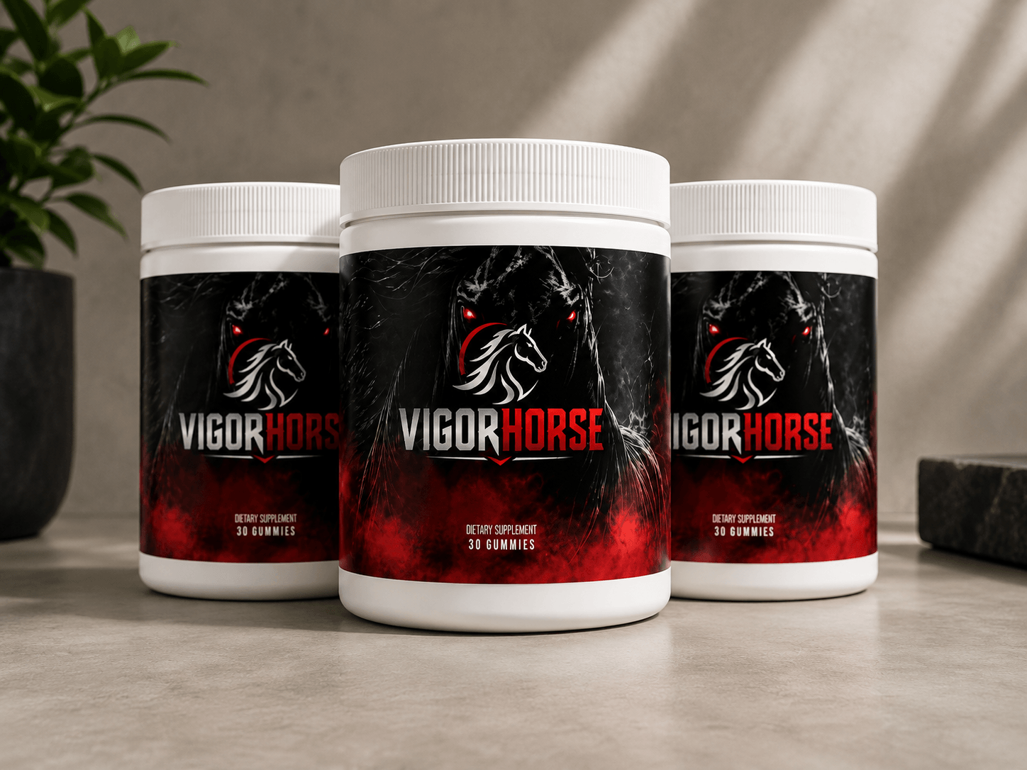 VigorHorse male vitality supplement bottle