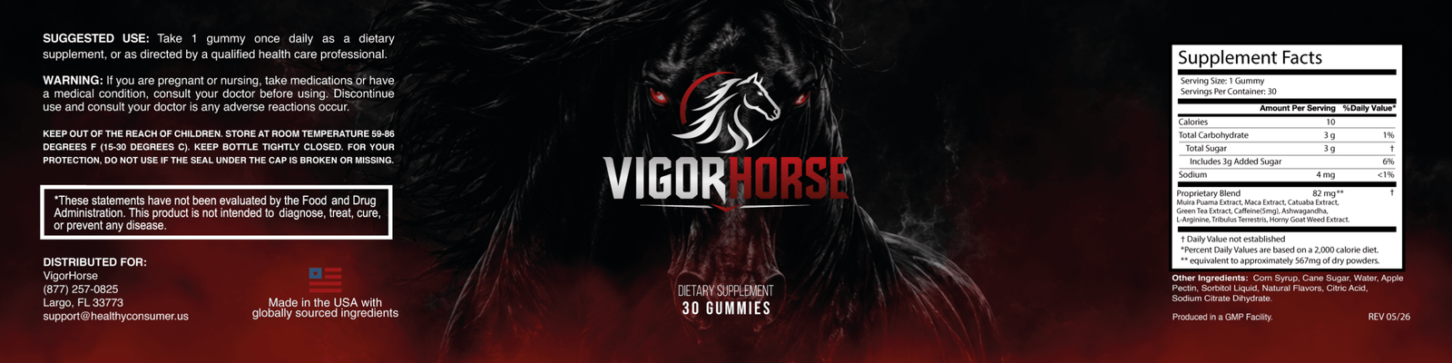 VigorHorse trust banner