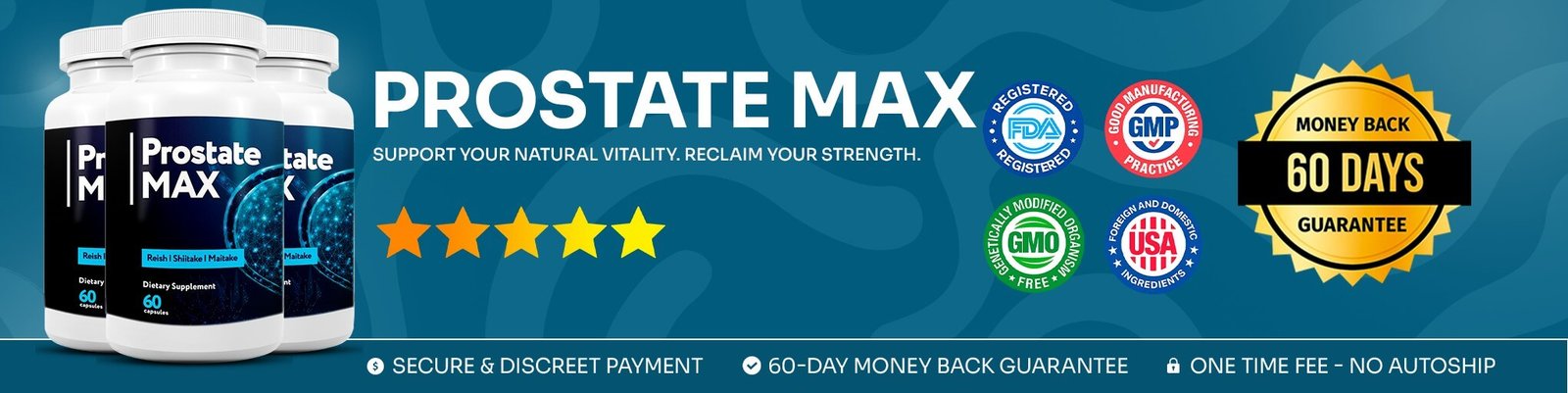 ProstateMax trust banner