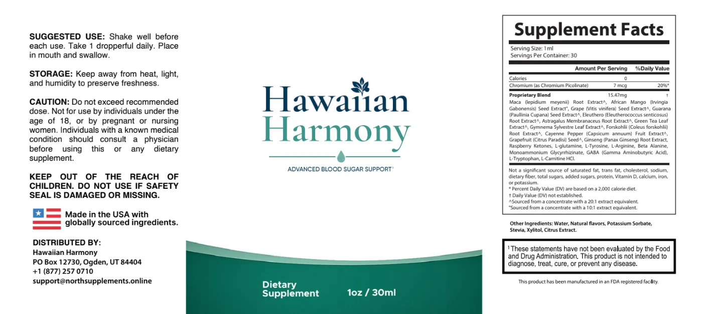Hawaiian Harmony trust banner