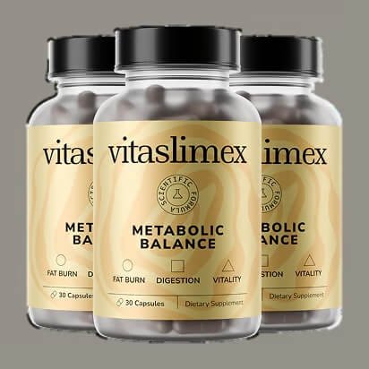 Flacon du complément alimentaire quotidien Vitaslimex