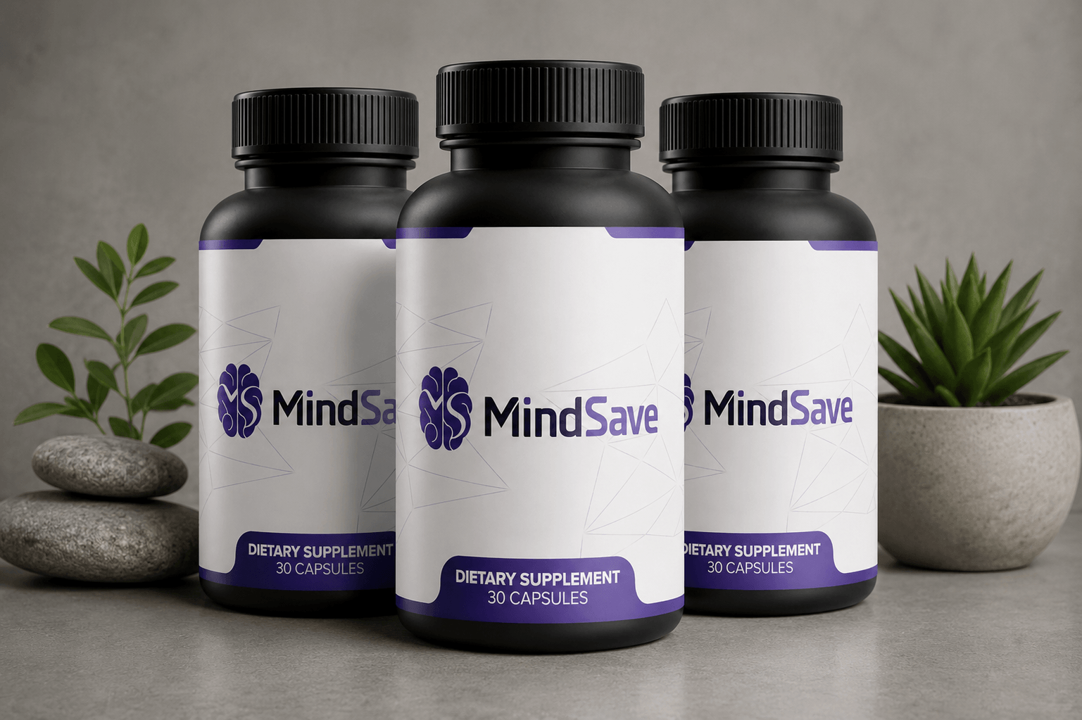 MindSave cognitive support supplement bottle