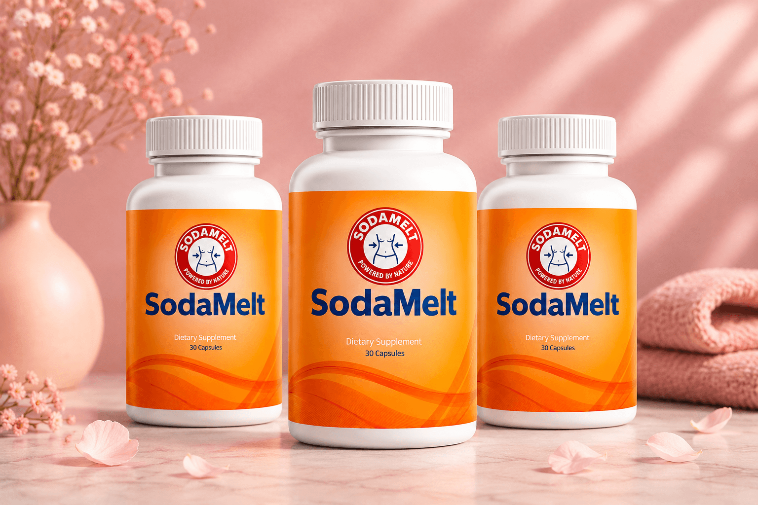 SodaMelt digestive wellness supplement bottle