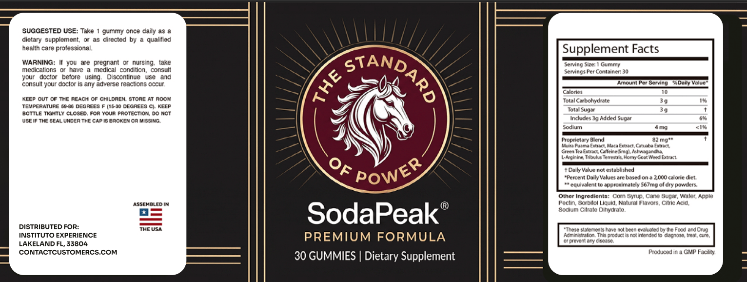 SodaPeak trust banner
