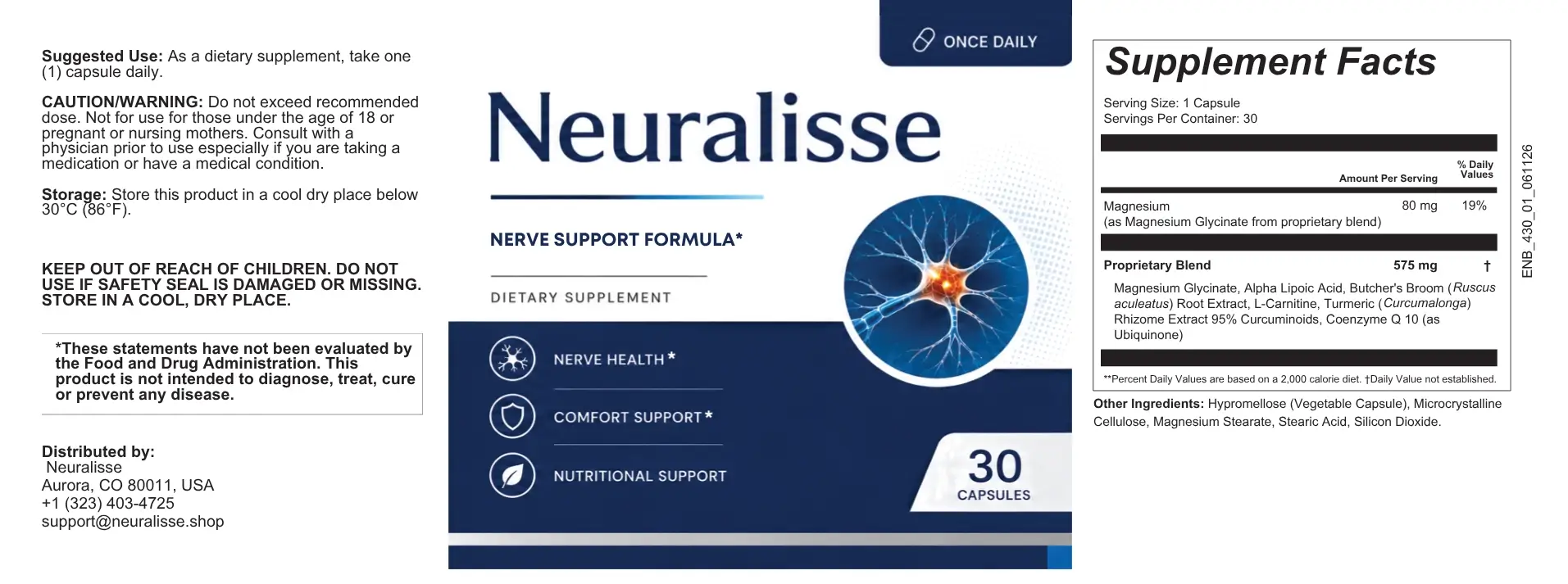 Neuralisse guarantee banner